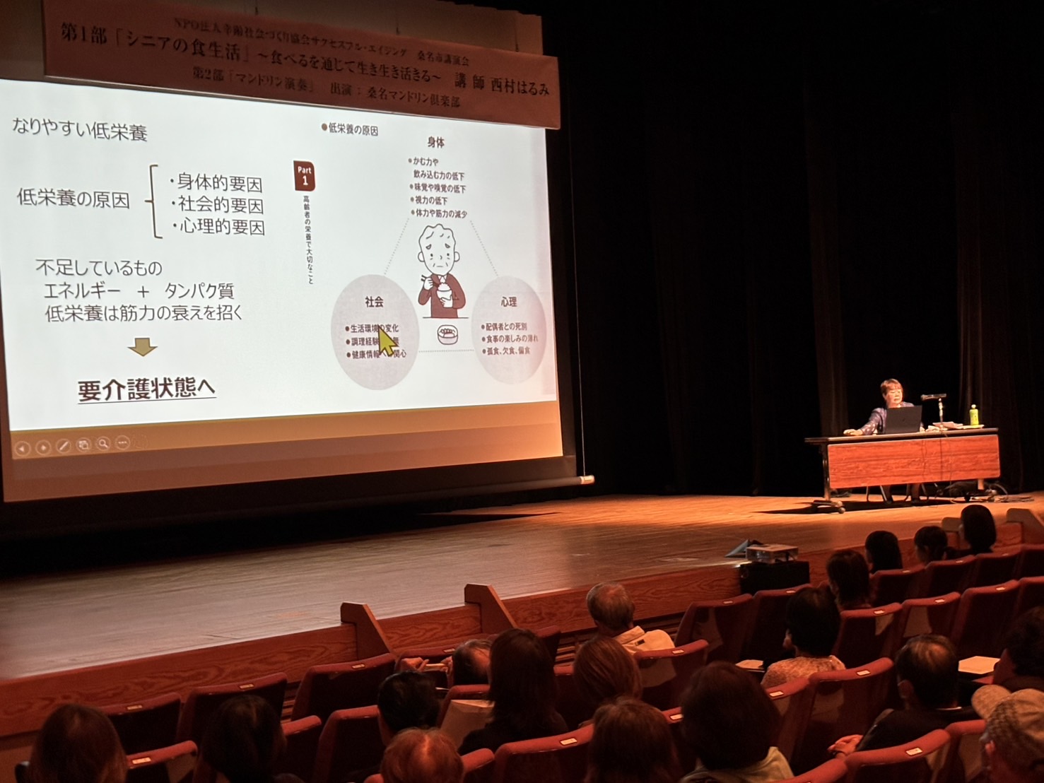 第17回「サクセスフル・エイジング講演会〈桑名市〉が開催